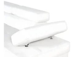 Canapé D'angle Gauche Avec Têtières Relevables Charly Blanc -Canapé Soldes Boutique canape 9989475