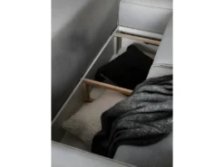 Canapé D'angle Convertible - SIDNEY VELOURS - En Tissu Luxe - 5/6 Places, Gris Foncé, Angle Droit (vu De Face) 8 Canapé D'angle Convertible - SIDNEY VELOURS - En Tissu Luxe - 5/6 Places, Gris Foncé, Angle Droit (vu De Face) -Canapé Soldes Boutique canape 9992631