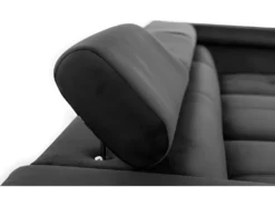 Canapé D'angle Convertible - ERWAN - En Tissu Luxe 5 Places, Anthracite, Angle Droit (vu De Face) -Canapé Soldes Boutique canape 9993777