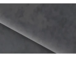 Canapé D'angle Convertible En Tissu Velours Luxe, Rangement - Gris, Angle Droit(vu De Face), ROXANE VELOURS -Canapé Soldes Boutique canape 9994117