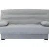 Banquette Clic Clac 3 Places - Tissu Gris Clair - L199 X P96 X H103 Cm - CHLoe